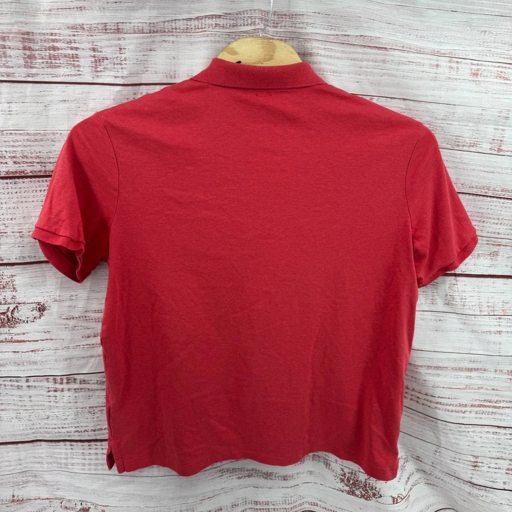 Polo Ralph Lauren Polo Shirt Mens Size XL Classic Fit Red Short Sleeve Cotton